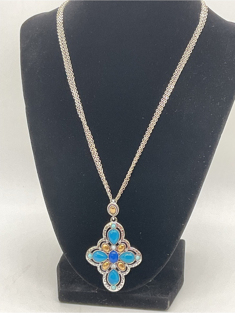 Brighton Nadia Cross Pendant Necklace